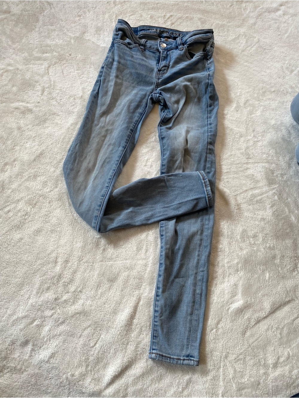 American Eagle Outfitters Light Blue Skinny Jeans